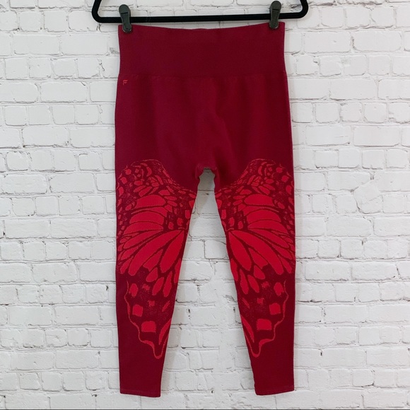 Fabletics Butterfly Seamless Jaquard Leggings 7/8 - Picture 13 of 14